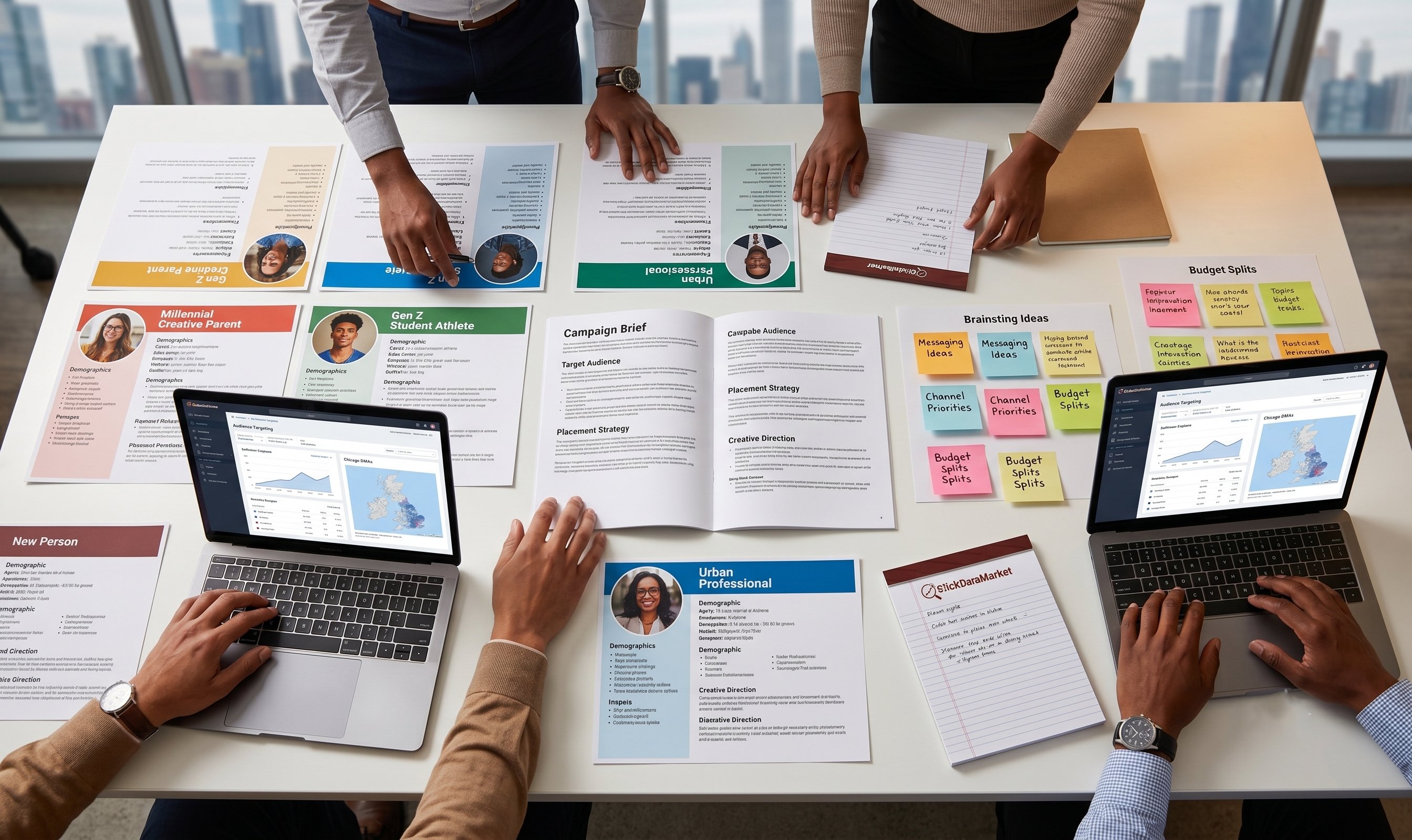 Strategy and creative brief